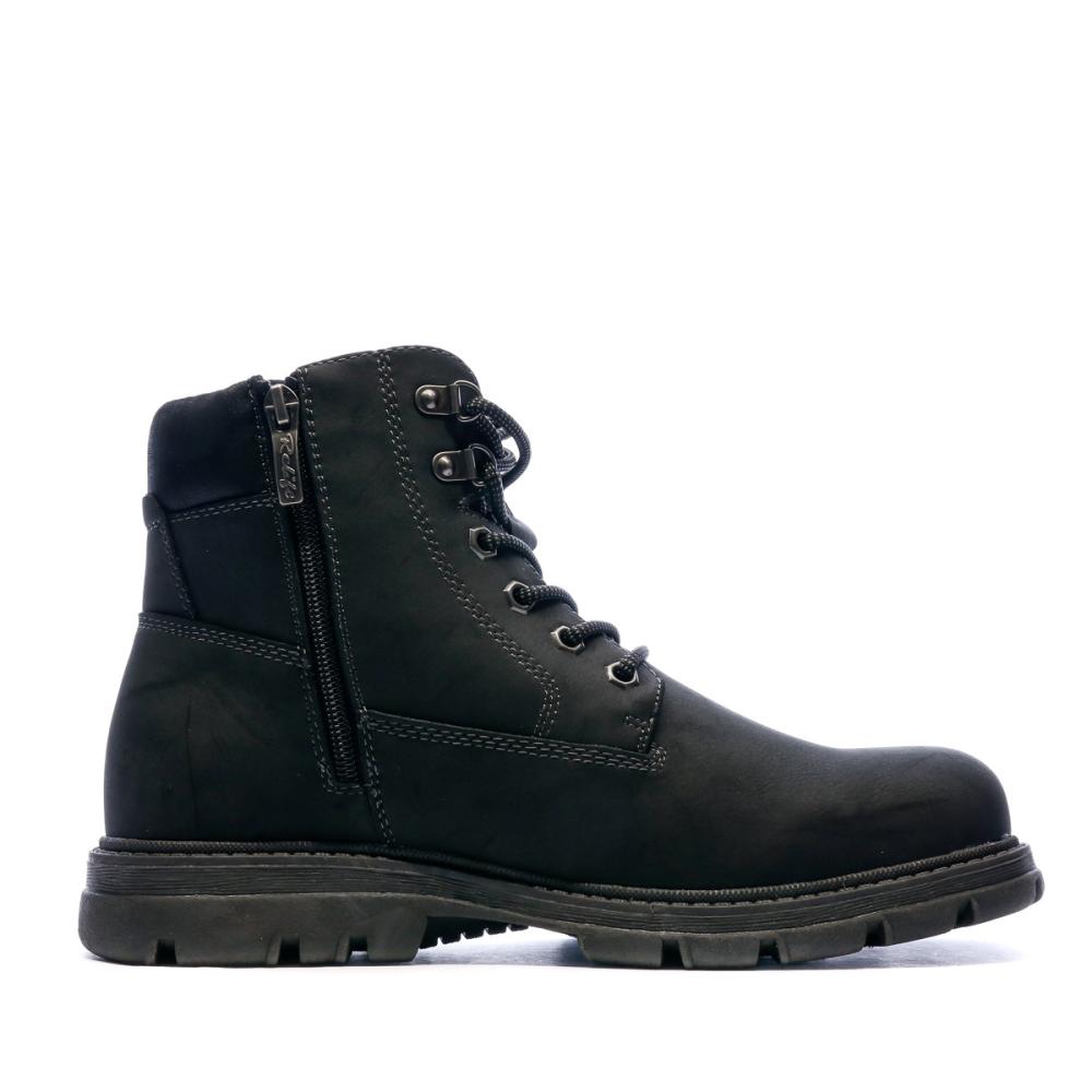 Boots Noir Homme Relife Jonroot vue 2