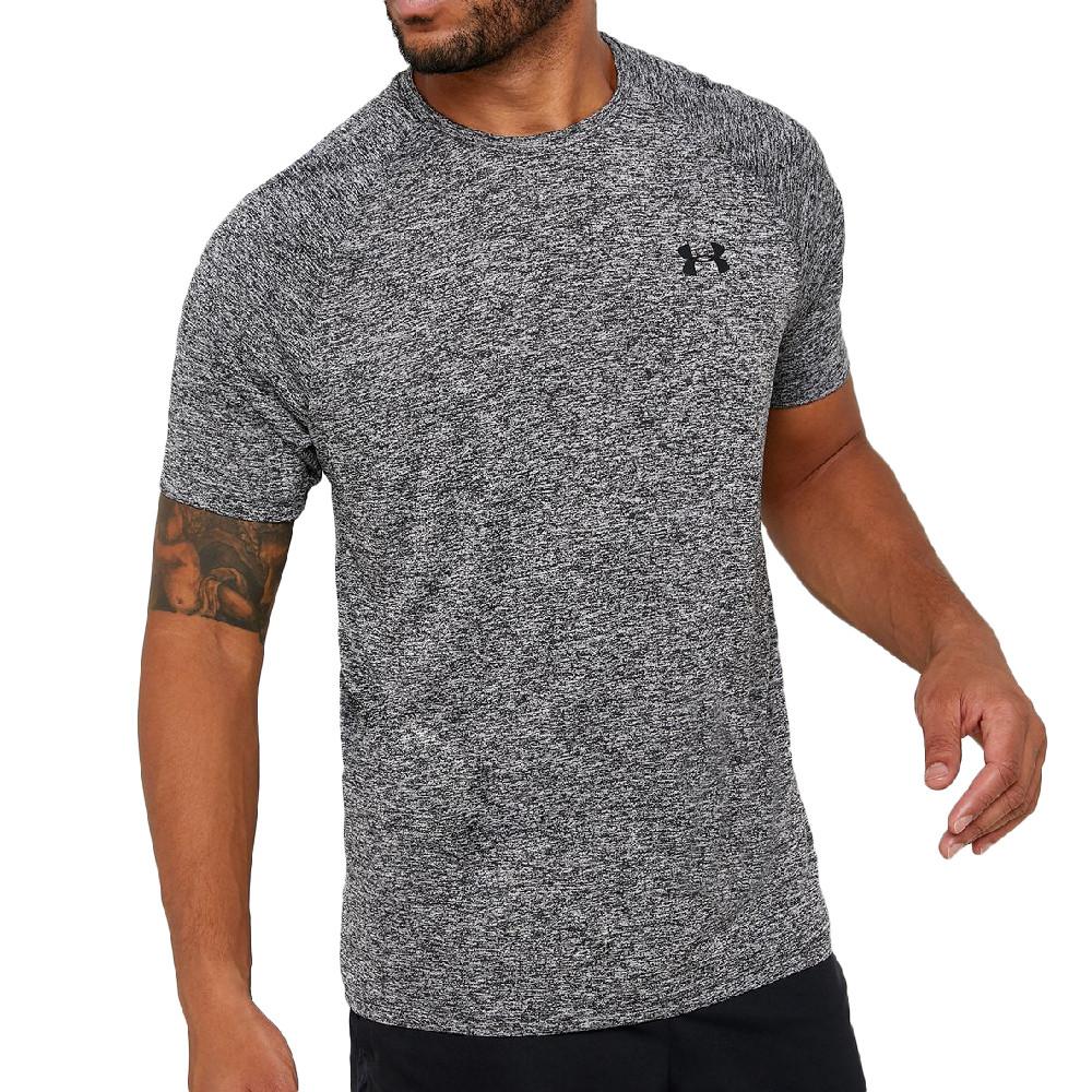 Maillot Gris homme Under Armour Tech 2.0 SS Tee pas cher
