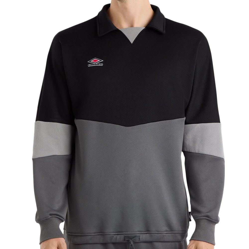 Sweat Noir Homme Umbro Drill Top pas cher