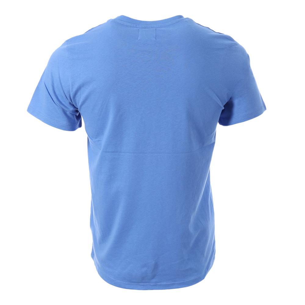 T-shirt Bleu Homme No Publik Brand vue 2