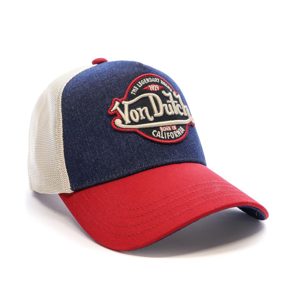 Casquette Marine/Rouge Homme Von Dutch Vintage vue 2