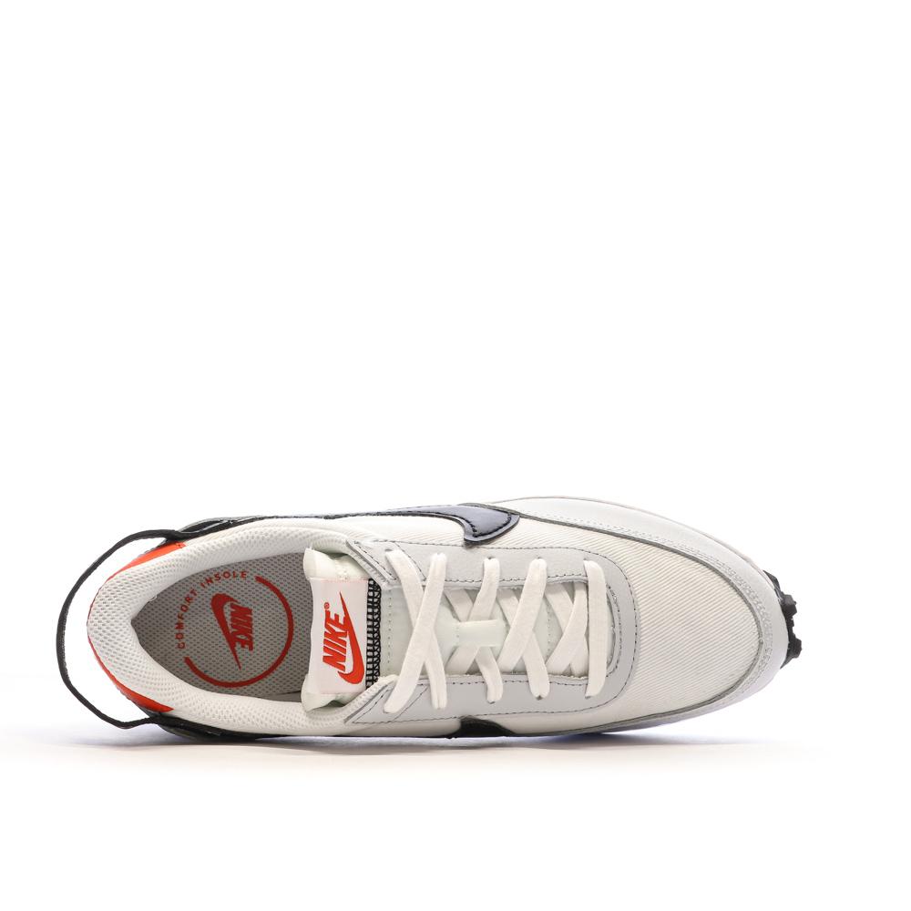 Baskets Blanche/Noire Homme Nike Waffle One vue 4