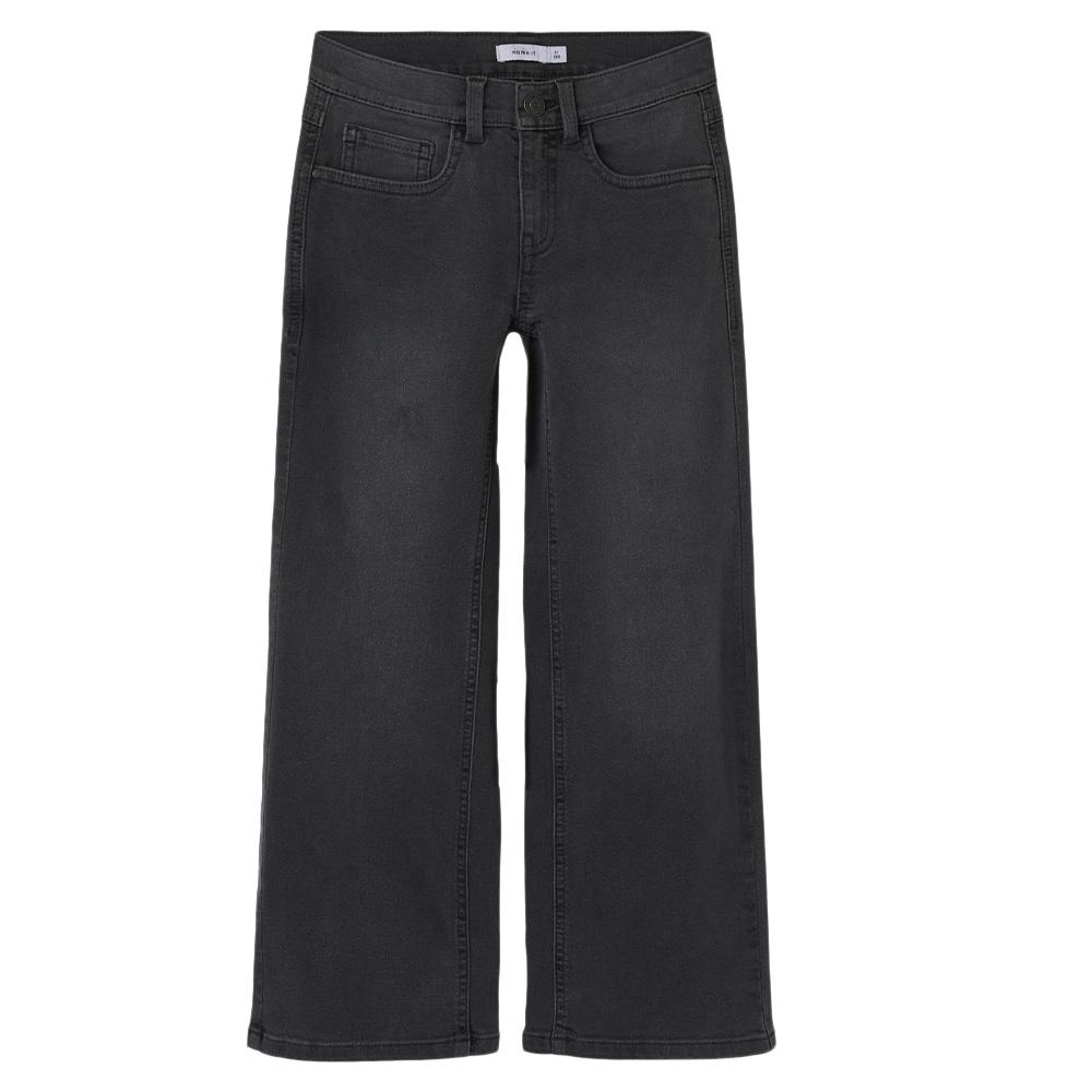 Jean Large Gris Foncé Fille Name it Nkfrose Wide vue 2