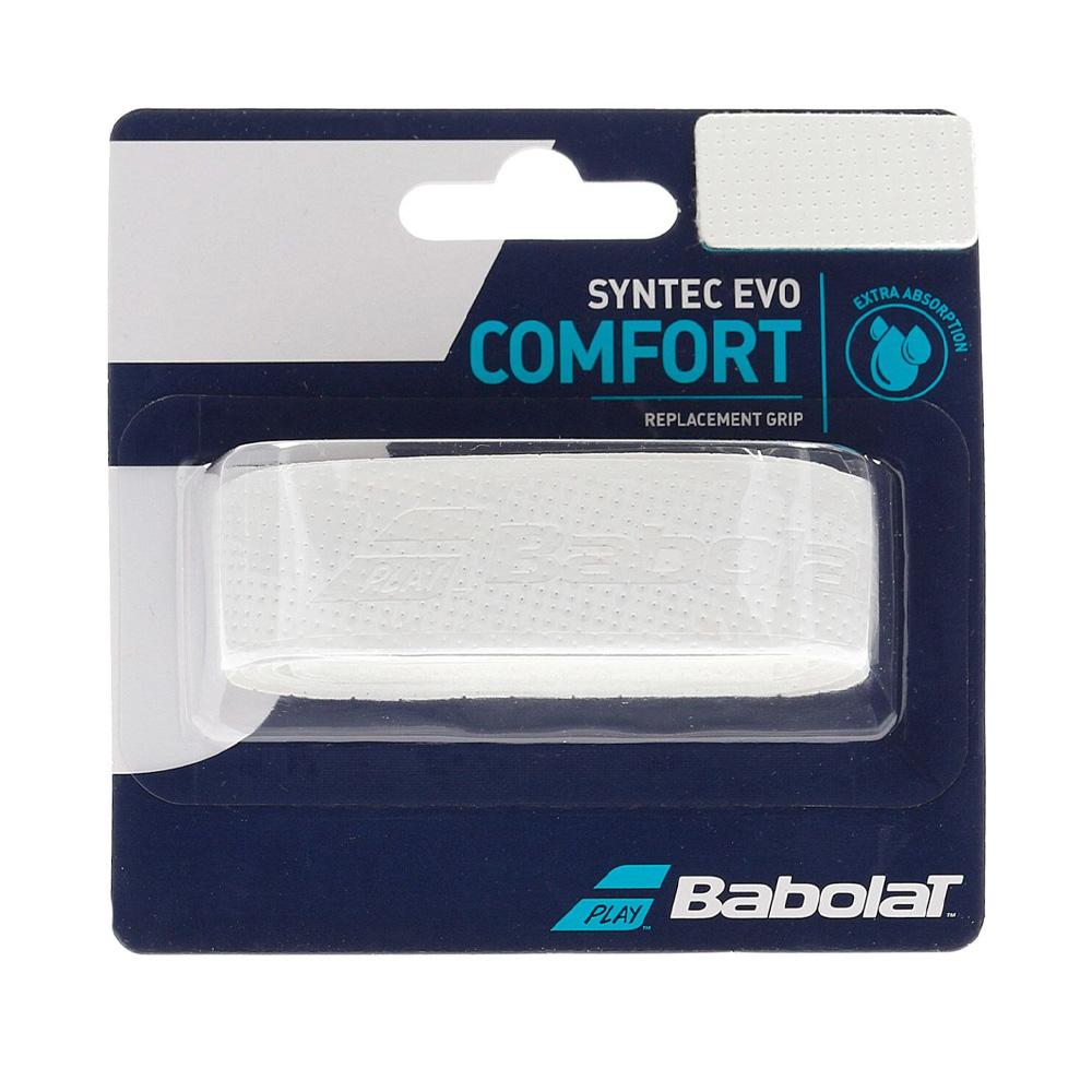 Grip de Tennis Blanc Babolat Syntec Evo pas cher