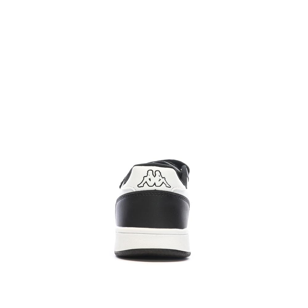 Baskets Noires/Blanches Garçon Kappa Malone vue 3