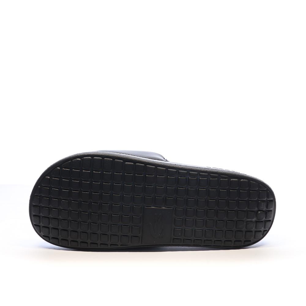 Claquettes Noires Homme Lacoste Serve vue 2