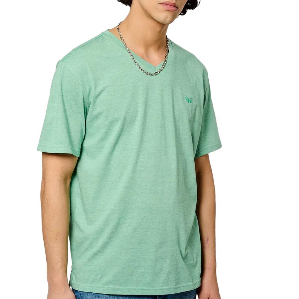 T-Shirt Vert Menthe Homme Kaporal SAVEH pas cher