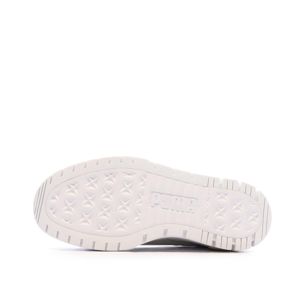Baskets Écru/Blanc Femme Puma Mayze Crashed Selflove vue 5