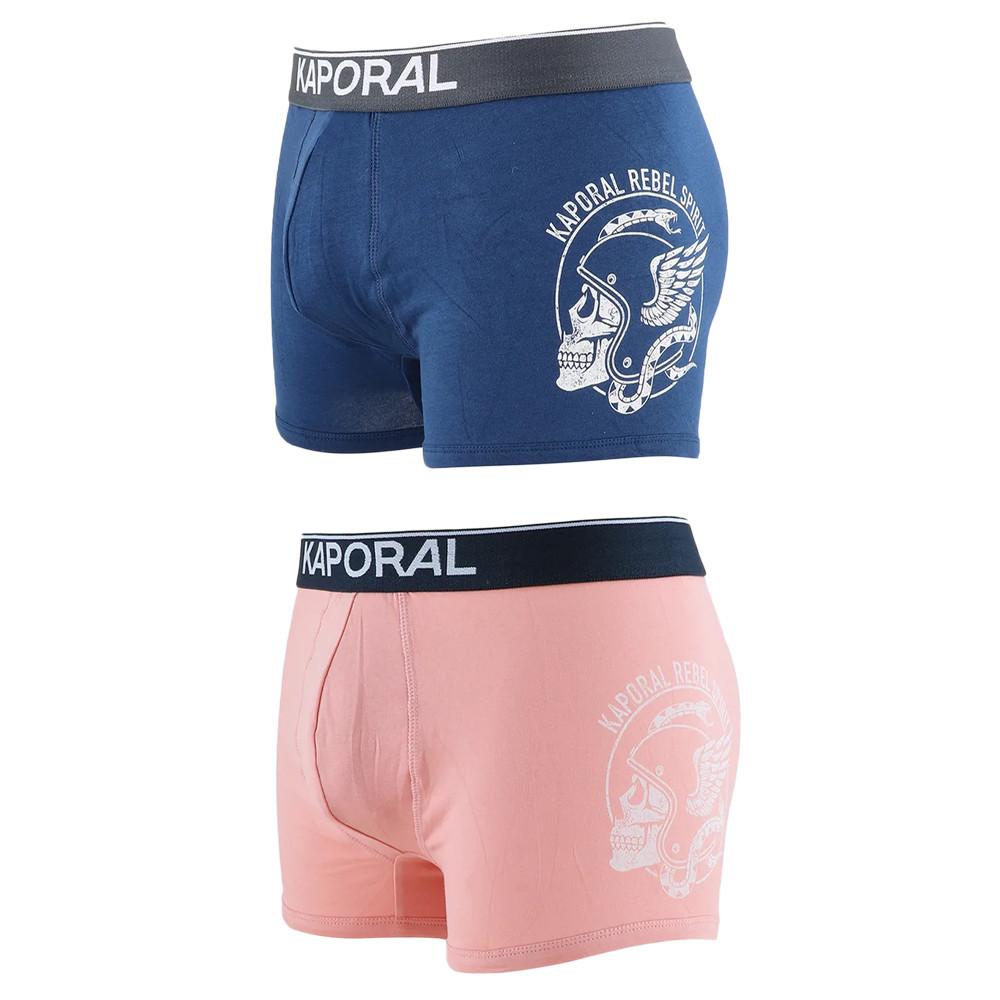 X2 Boxers Bleu/Rose Homme Kaporal Tonye vue 3