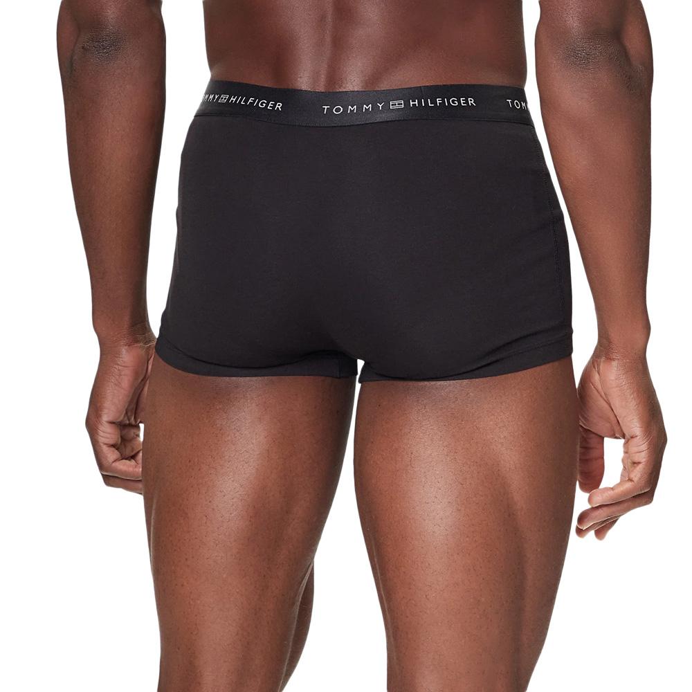 Lot de 3 Boxers Noir/Gris Homme Tommy Hilfiger Metallic vue 2