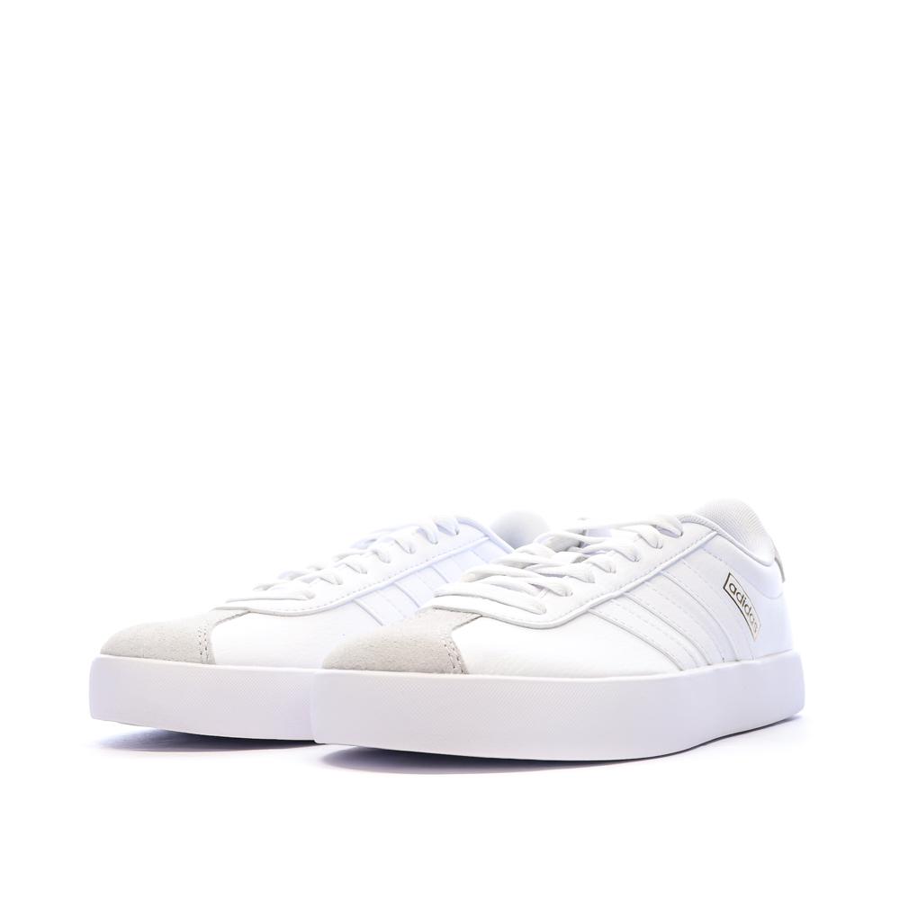 Baskets Blanc Femme Adidas Vl Court 3.0 vue 6
