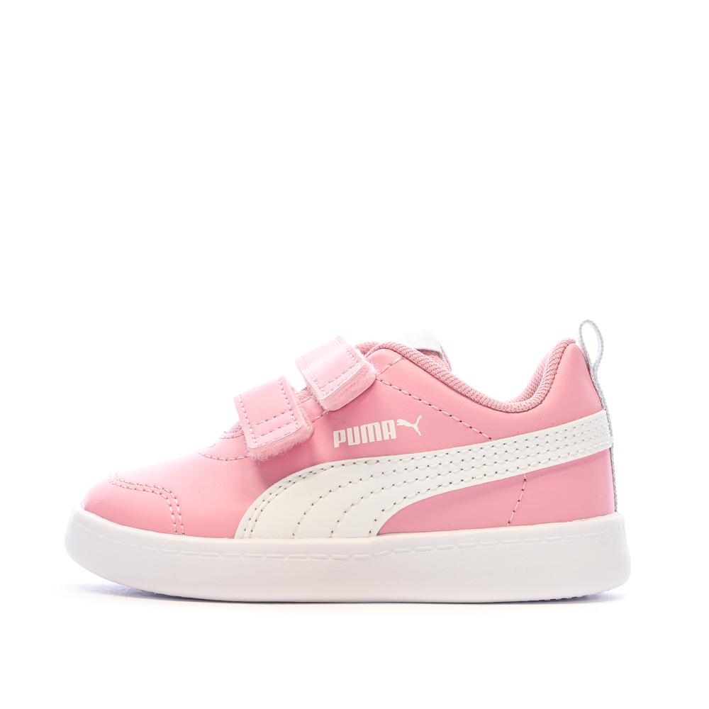 Baskets Rose Fille Puma Courtflex Espace des marques