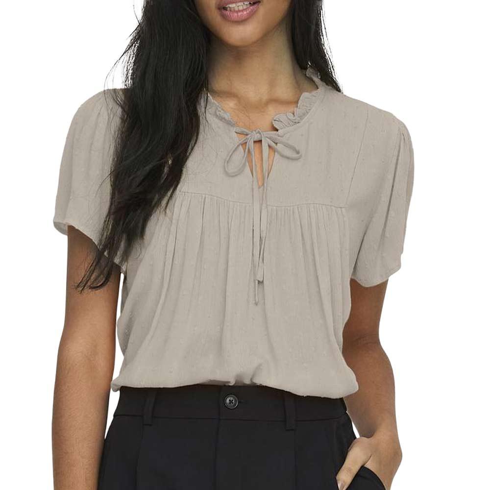 Blouse Taupe Femme JDY Life pas cher