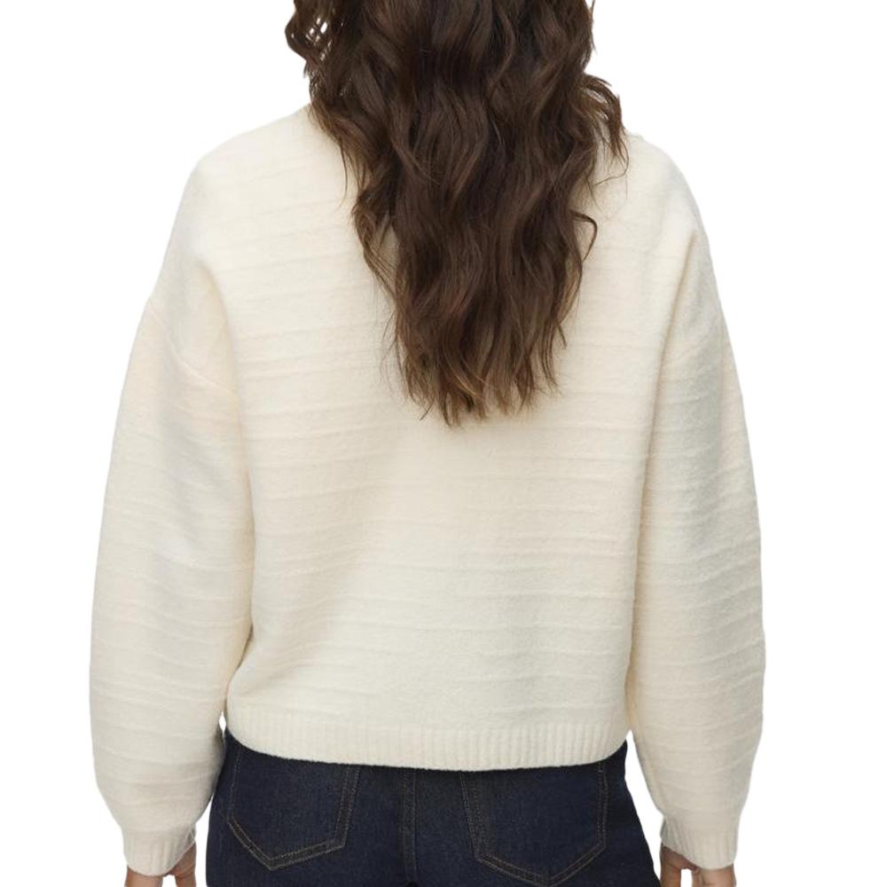 Gilet Ecru Femme Vero Moda Boom Structure vue 2