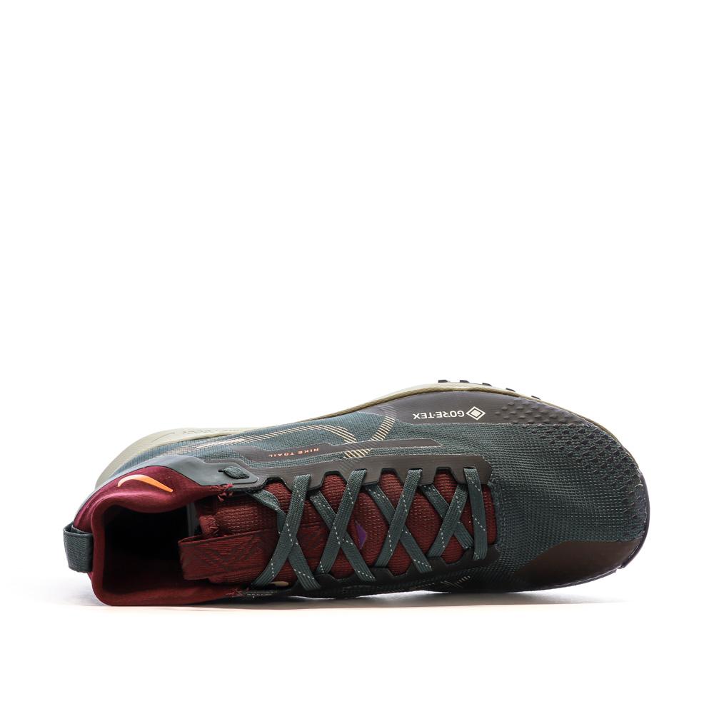 Chaussures de trail Grise Homme Nike React Pegasus vue 4