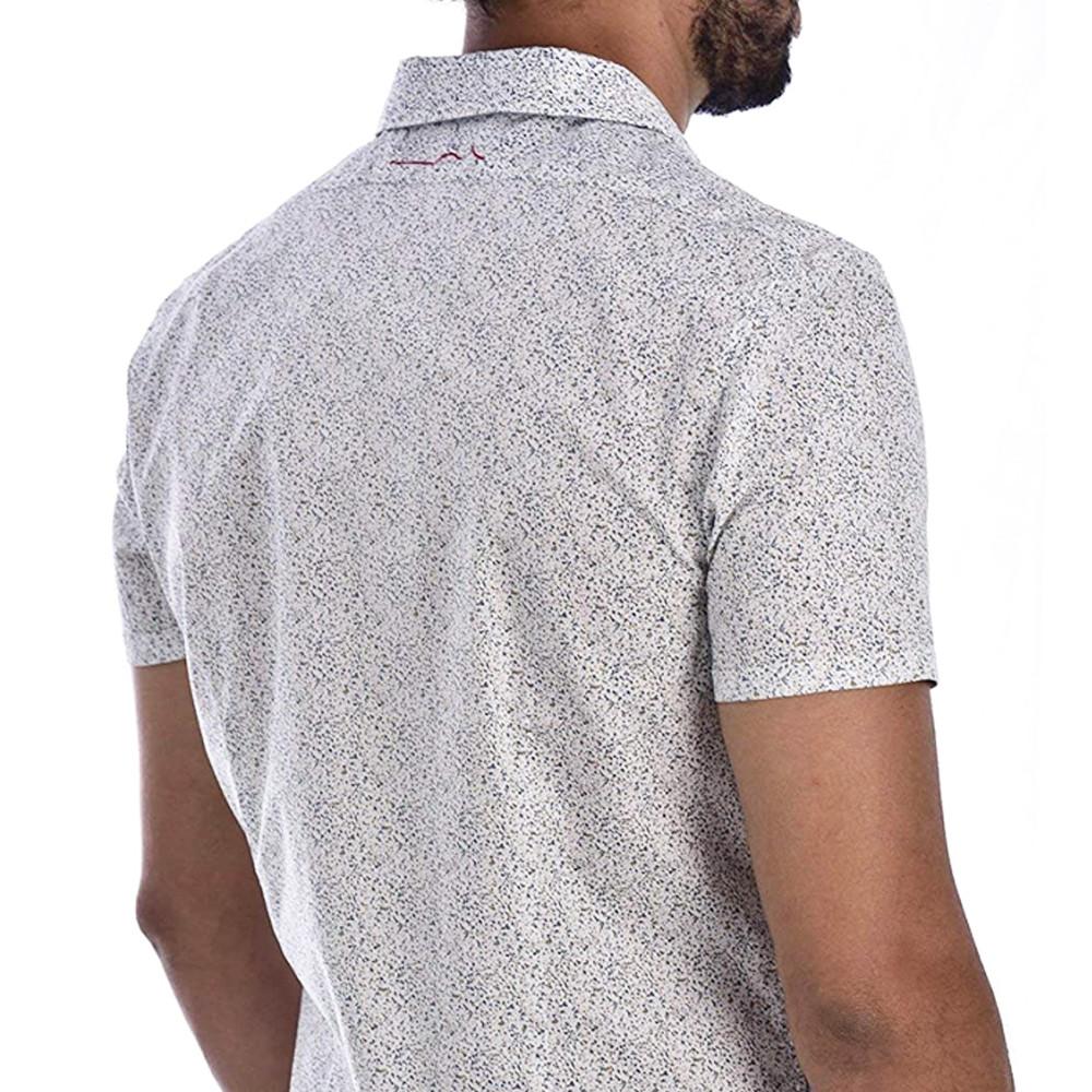 Chemisette Blanche Homme Teddy Smith Largo Mc vue 2