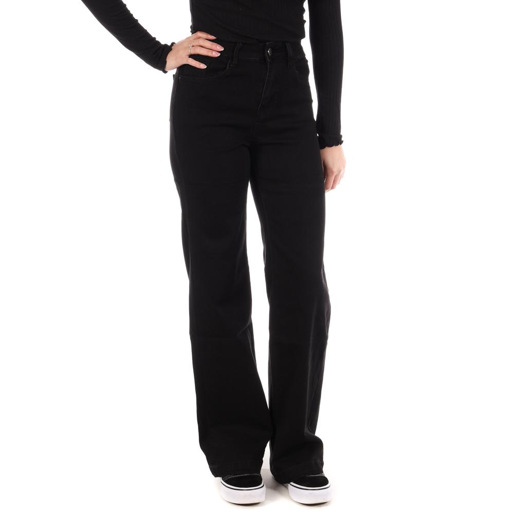 Jean Loose Noir Femme Monday Premium 1887F pas cher