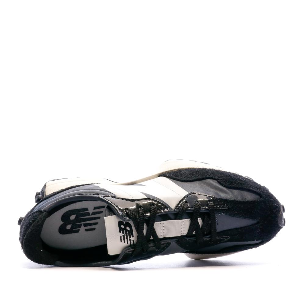 WS327 Baskets Noir/Ecru Femme New Balance vue 4