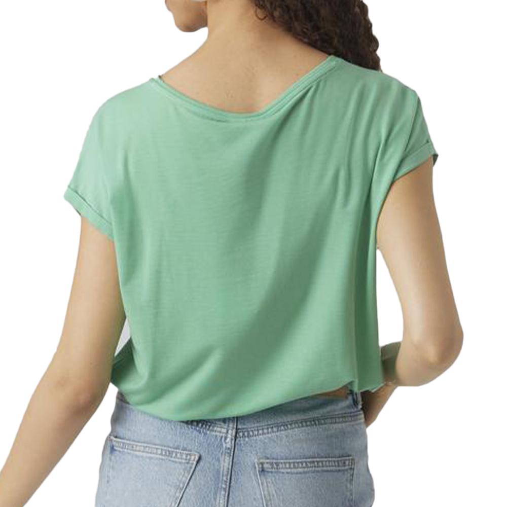 T-shirt Vert Clair Femme Aware Vero Moda Ava vue 2