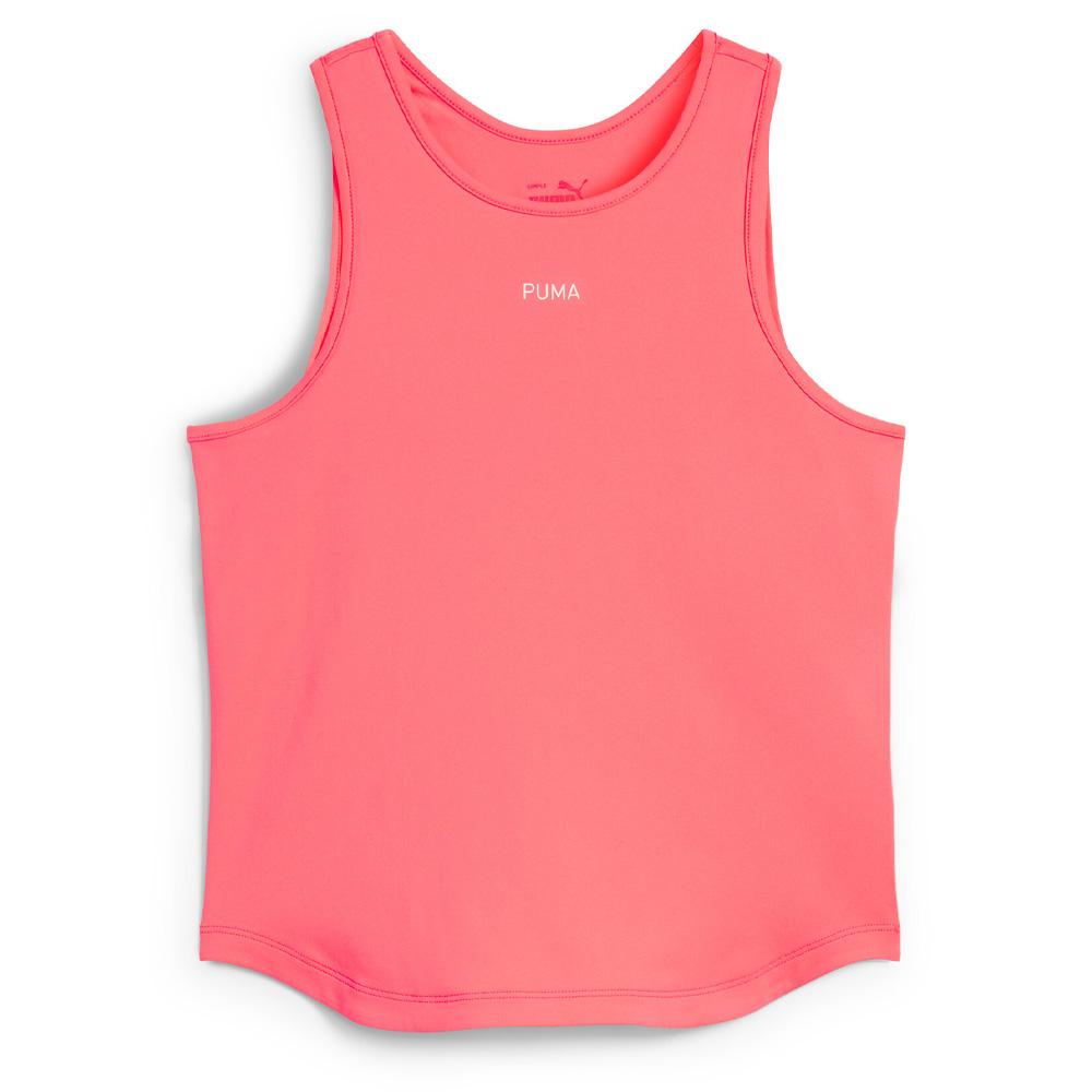 Débardeur Rose Fluo Femme Puma Clouds pun pas cher
