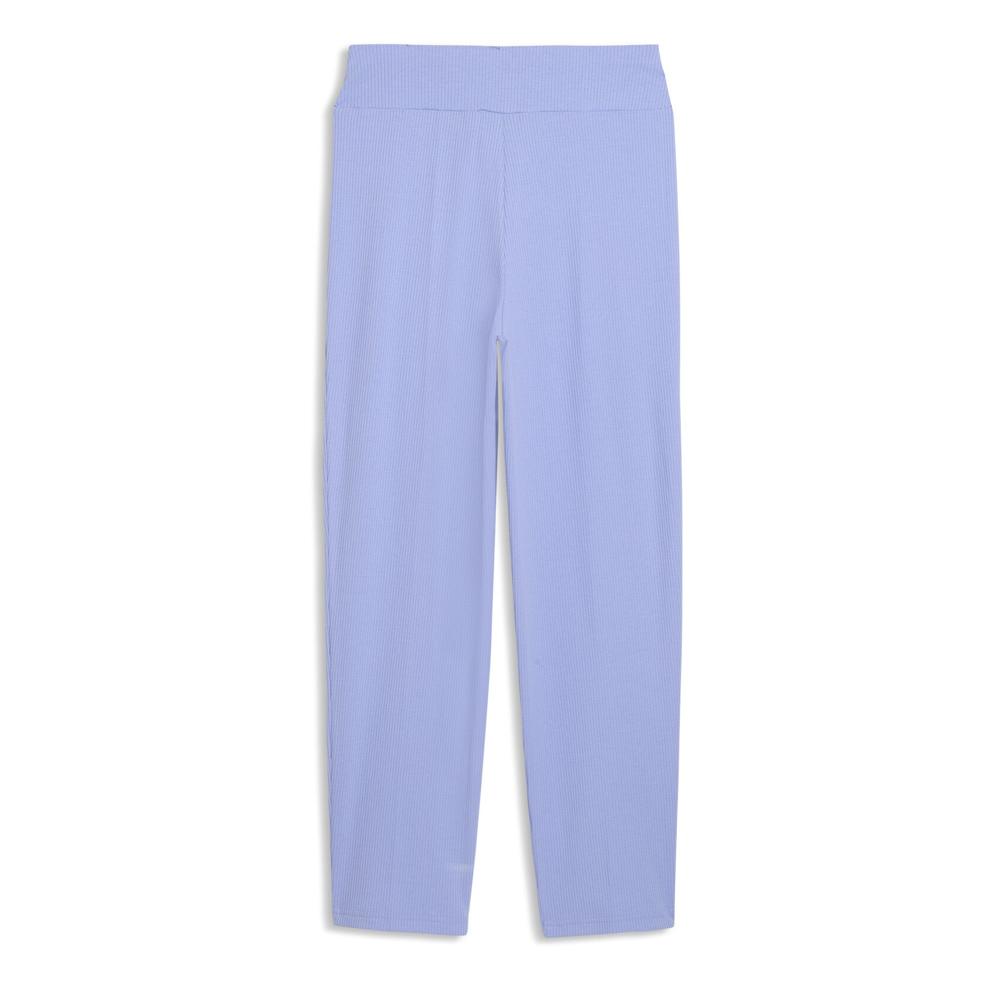Pantalon fluide Bleu Fille Puma Ess Elevated vue 2