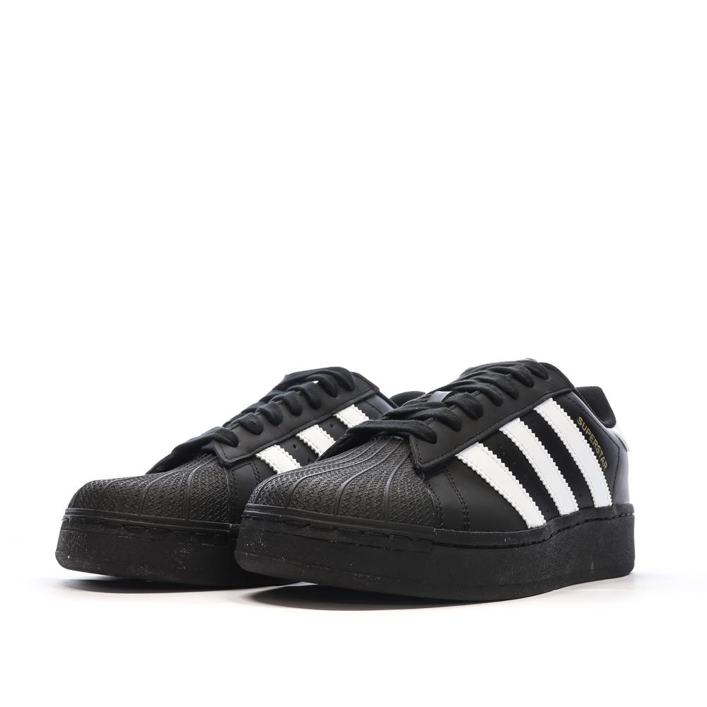 Baskets Noires/Blanches Homme Adidas Superstar Xlg vue 6