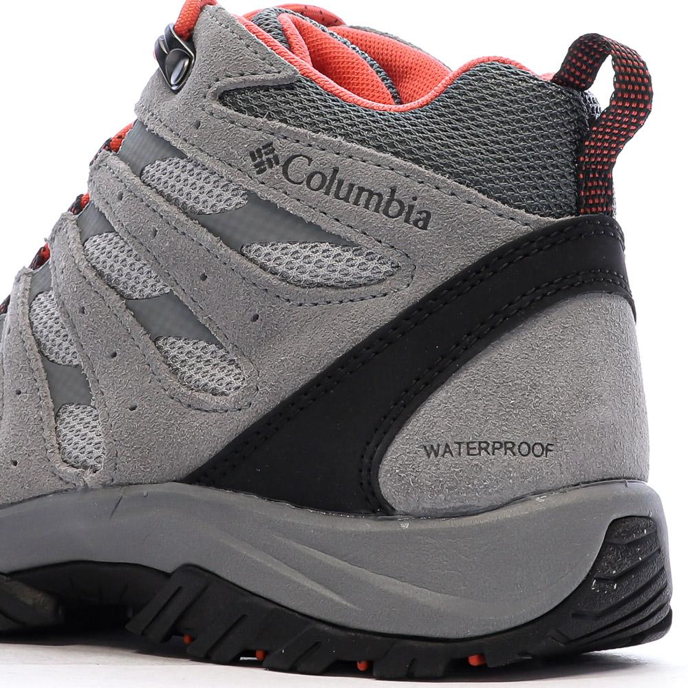 Chaussures de randonnée Grises Femme Columbia Redmond vue 5