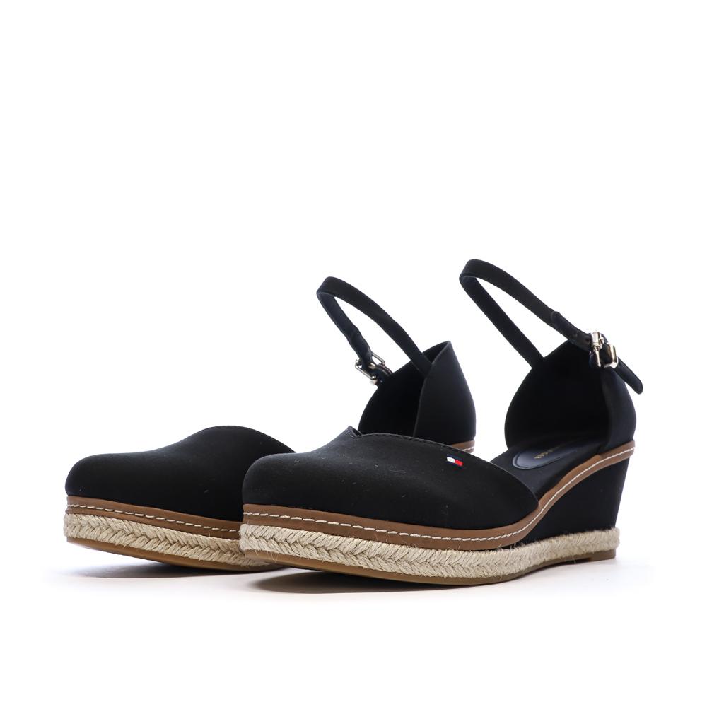 Sandales Noires Femme Tommy Hilfiger Basic Closed Toe vue 6