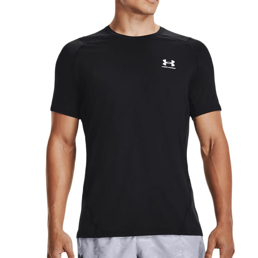 T-shirt Noir Homme Under Armour Fitted pas cher