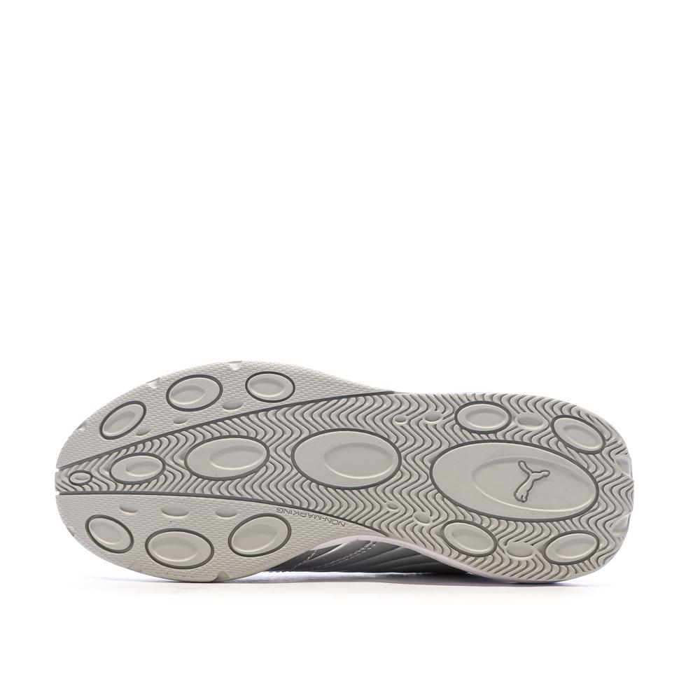 Baskets Argent/Rose Fille Puma Goalgetter vue 5