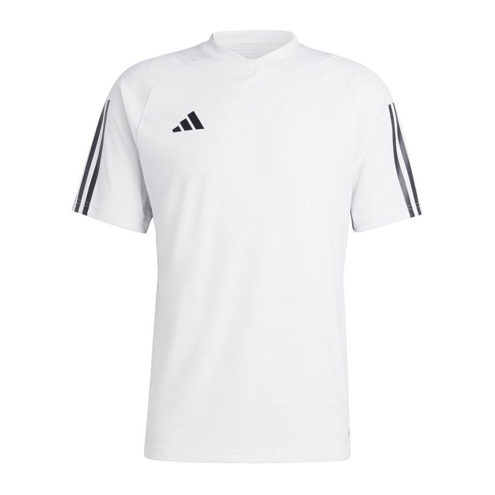 T-Shirt Blanc/Noir Homme Adidas Tiro23 pas cher