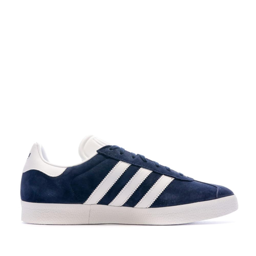 Basket Marine Homme Adidas Gazelle vue 2