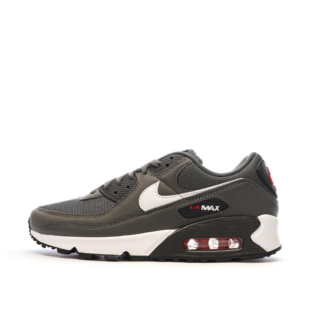 Baskets Grises Homme Nike Air Max 90 pas cher