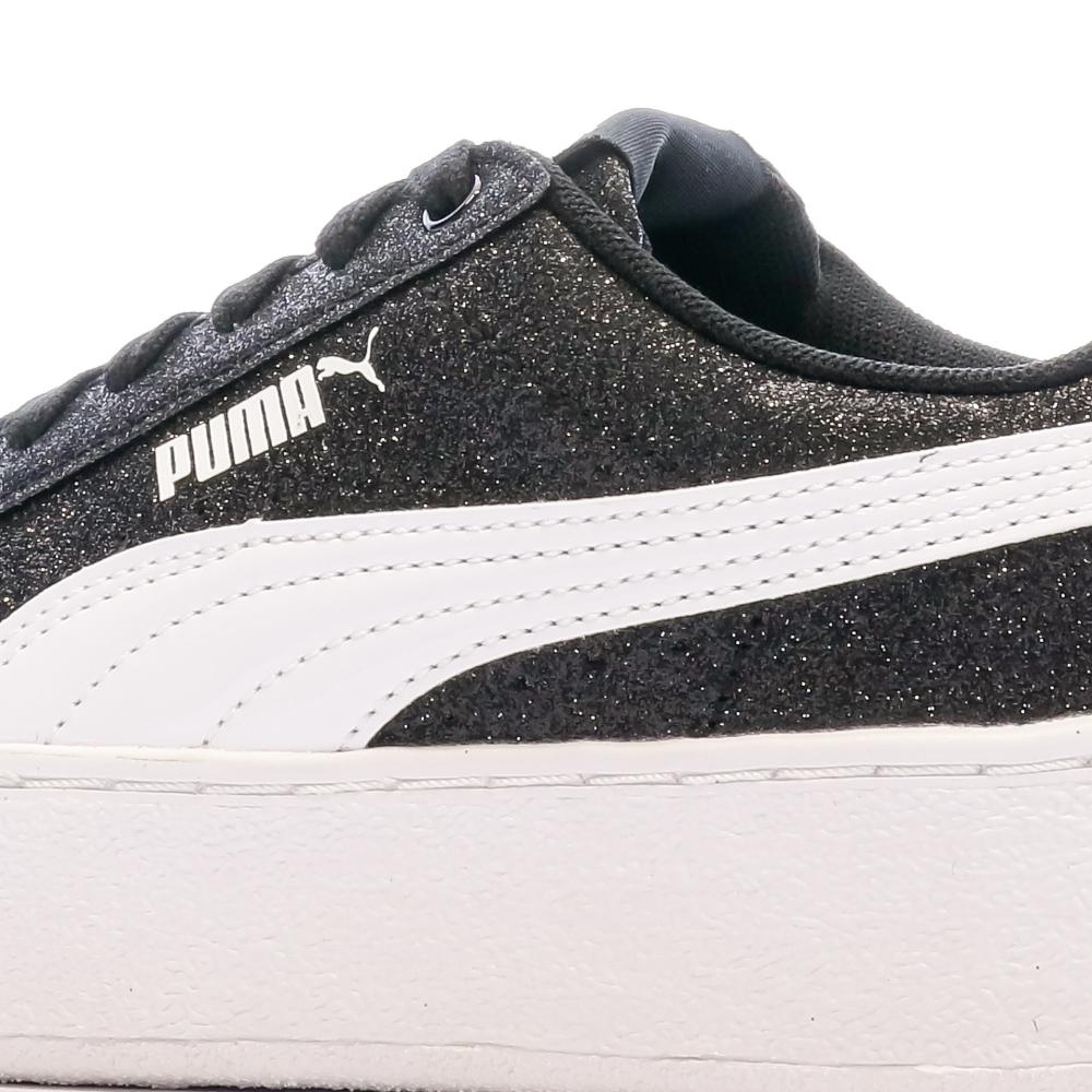 Baskets Noire Femme Puma Vikky vue 7