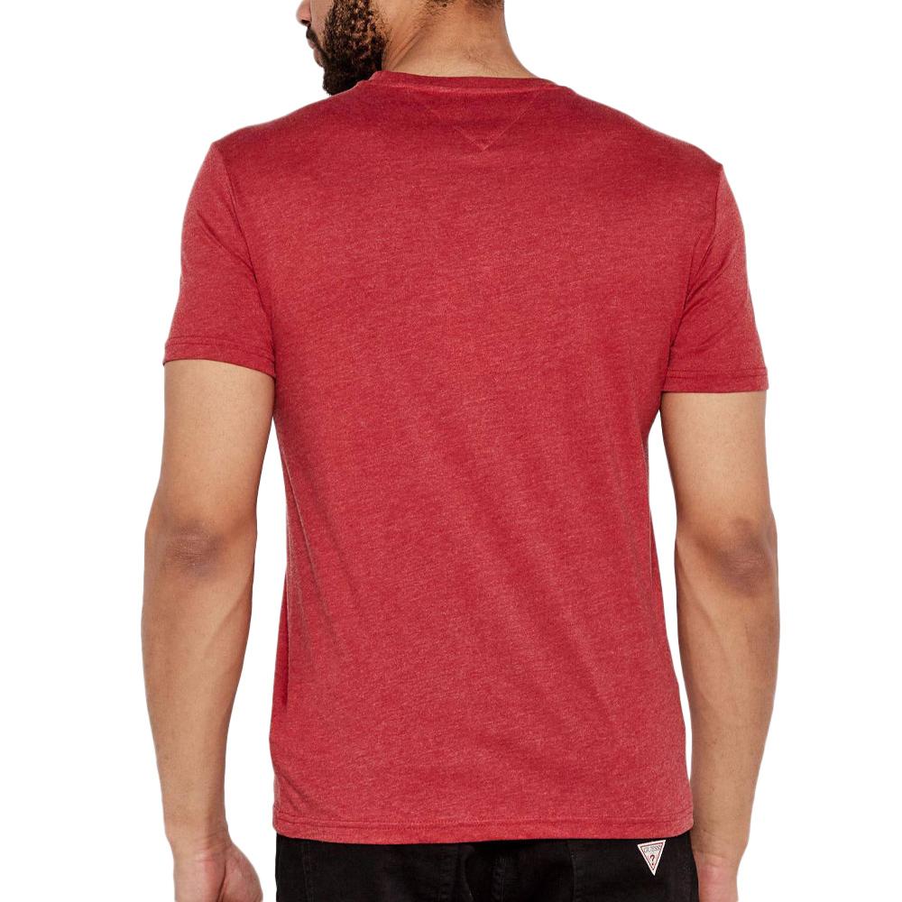 T-shirt Rouge Homme Tommy Hilfiger Tjm X Slim Jaspe vue 2