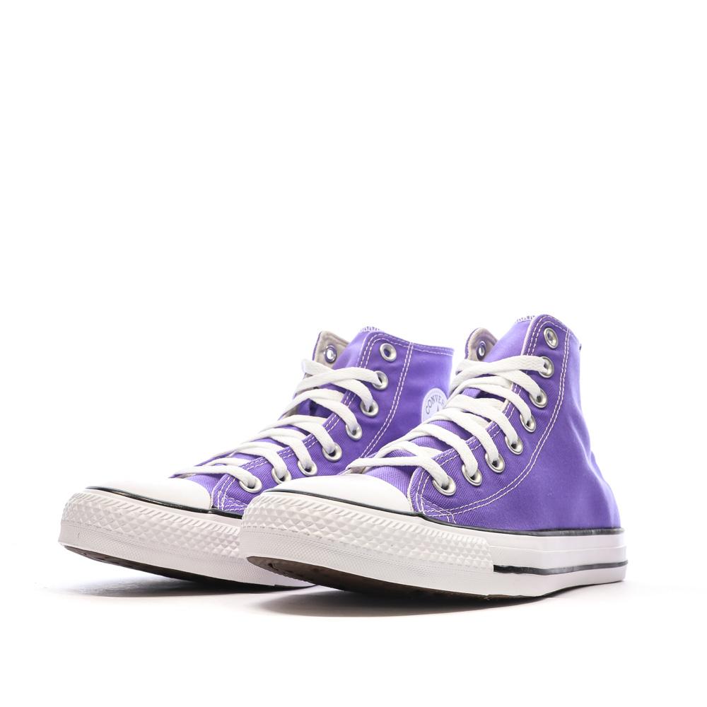 Baskets Violettes Femme Converse Chuck Taylor All Star vue 6