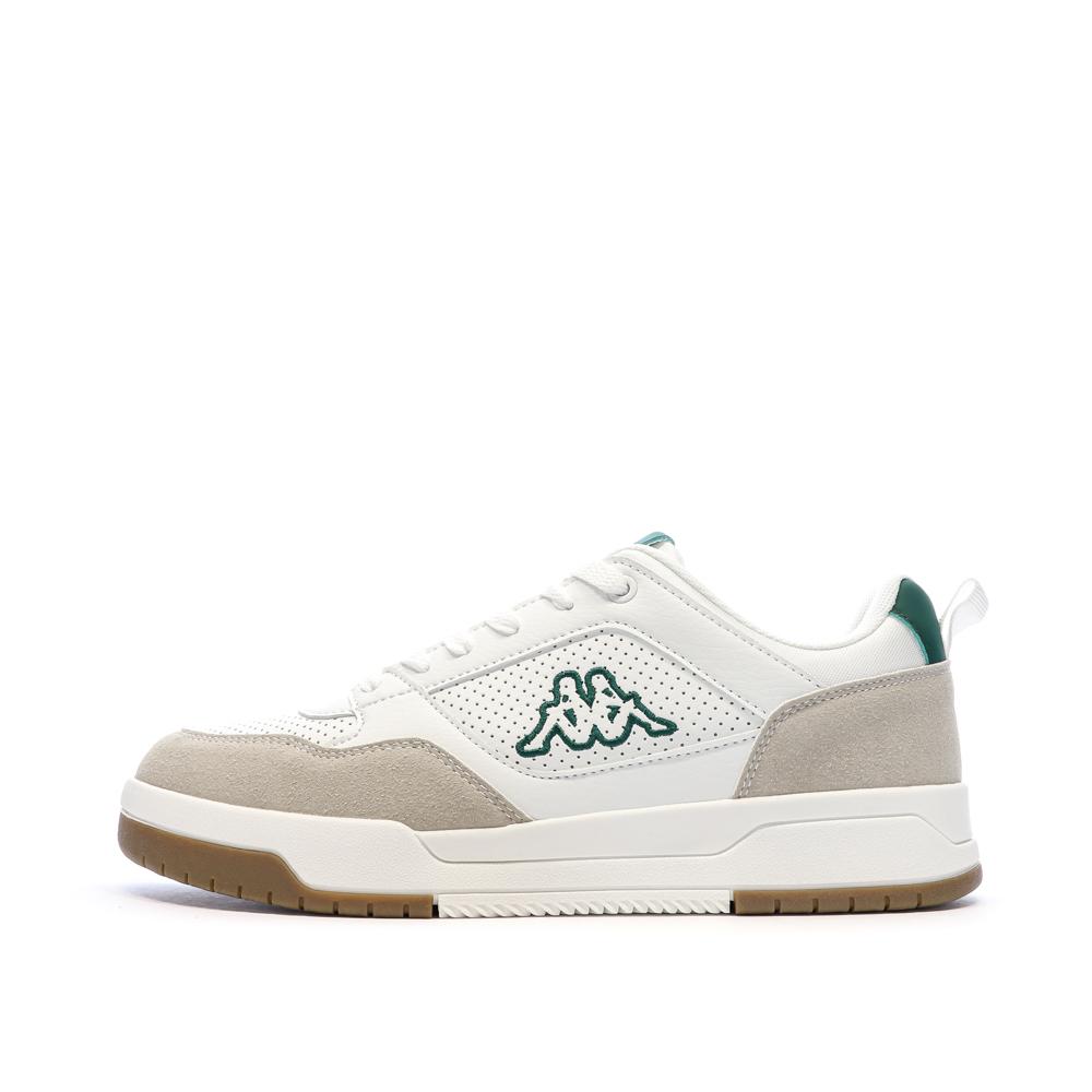 Baskets Blanches/Beiges Homme Kappa Logo Manis pas cher