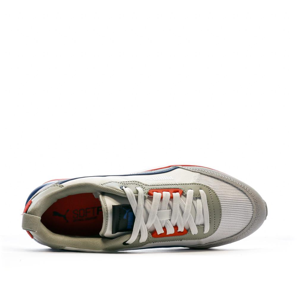 Baskets Blanc/Gris Homme Puma Puma R22 vue 4