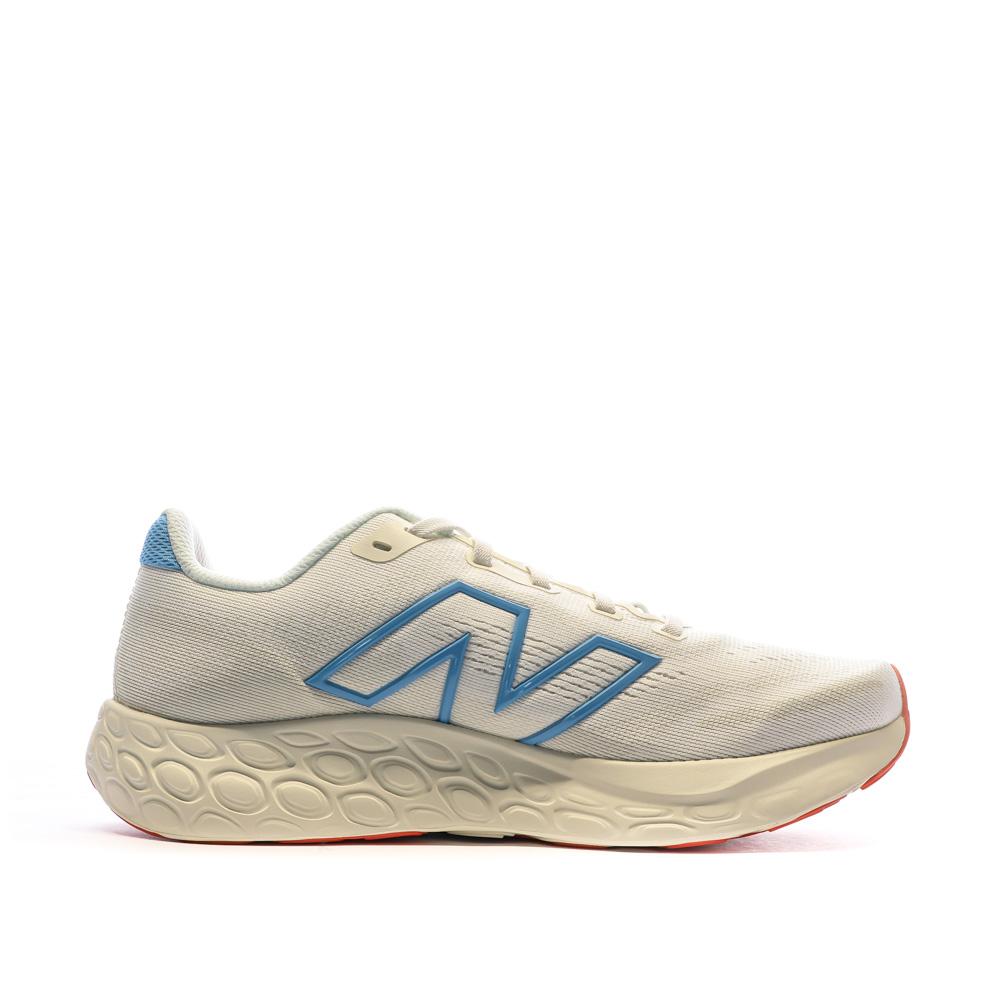 Chaussures de Running Écru/Bleu Femme New Balance 680 vue 2