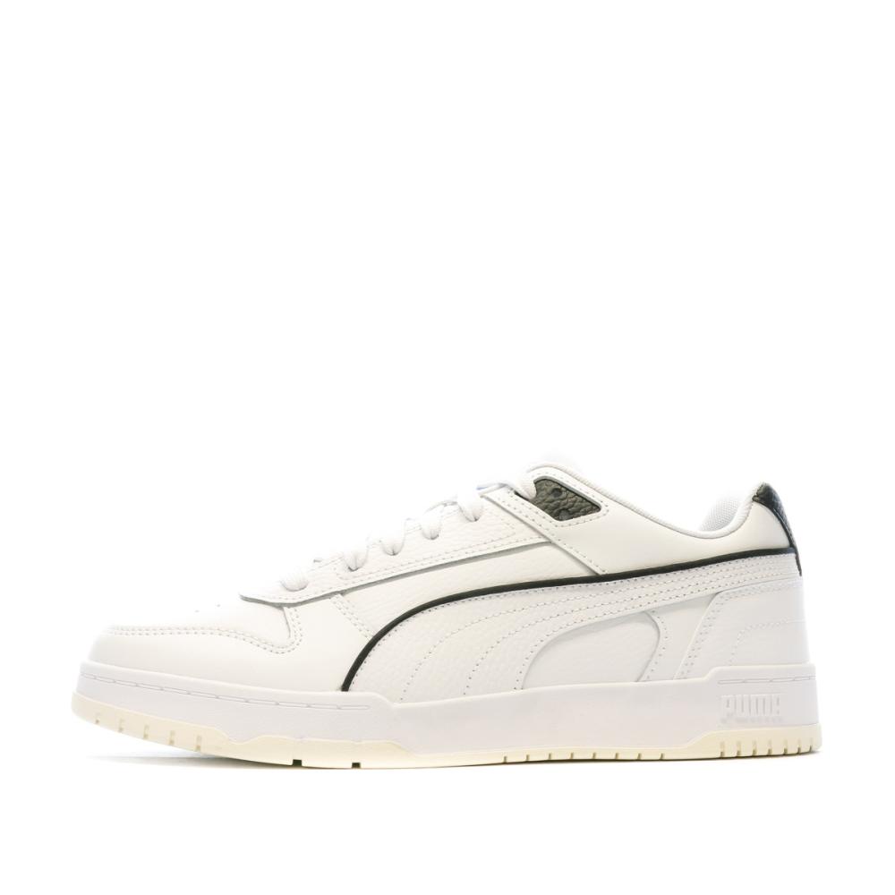 Baskets Blanches Homme Puma Game Low pas cher