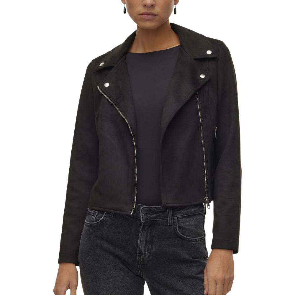 Veste Noire Femme Vero Moda Jose pas cher