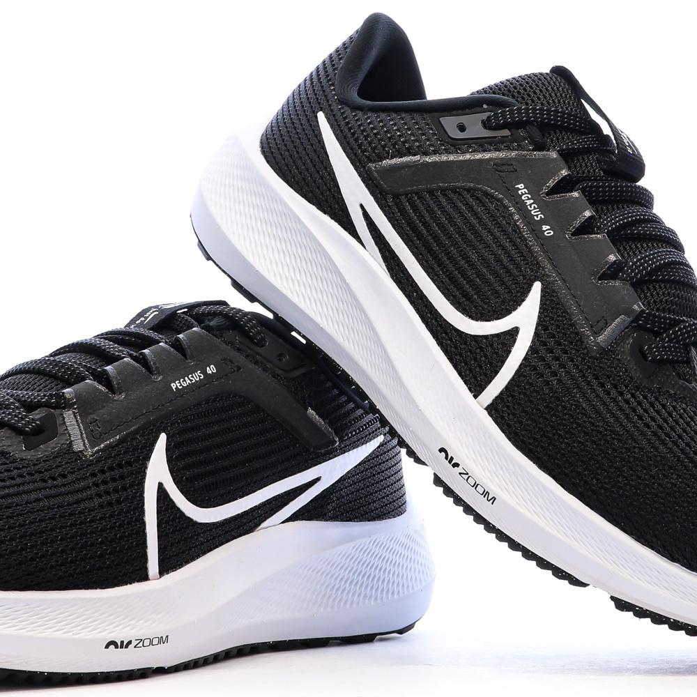 Chaussures de Running Noires/Blanches Homme Nike Air Zoom Pegasus 40 vue 7