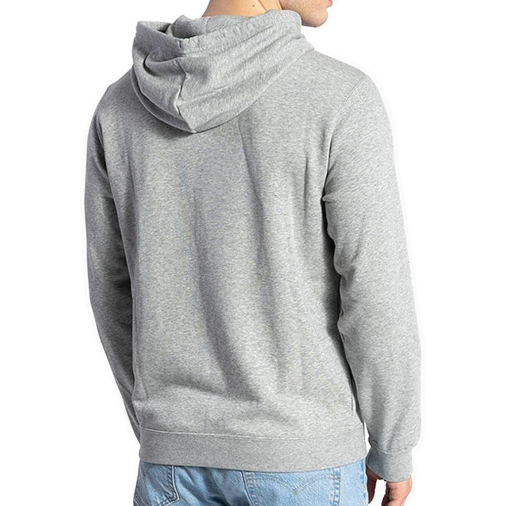 Sweat Gris Homme Converse Classic Fit Left Chest Star vue 2