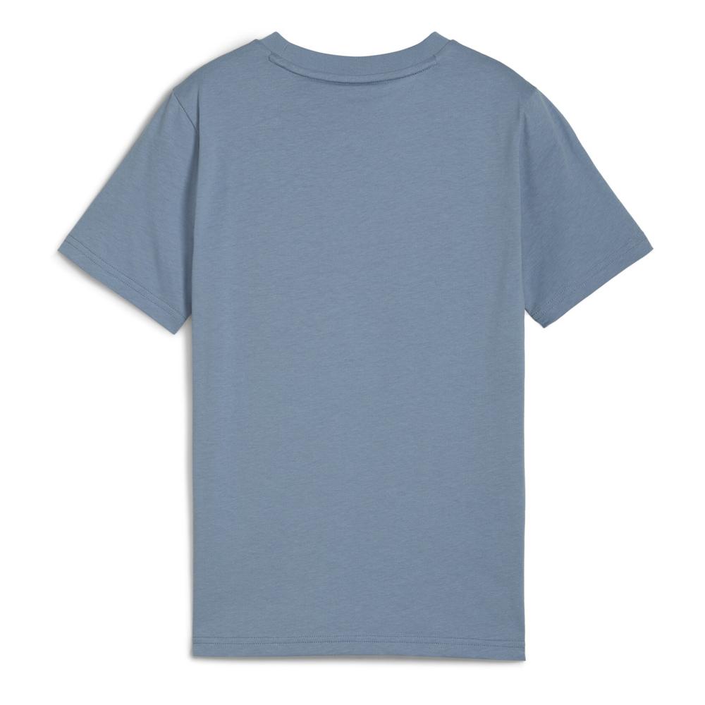 T-Shirt Bleu Garçon Puma 690388 vue 2