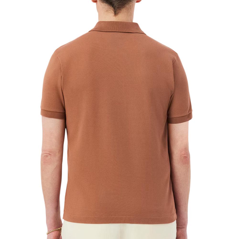 Polo Marron Homme Lacoste Polo L.12.12 Classic vue 2