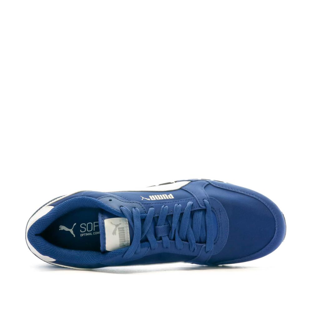 Baskets Bleu Homme Puma St Runner vue 4