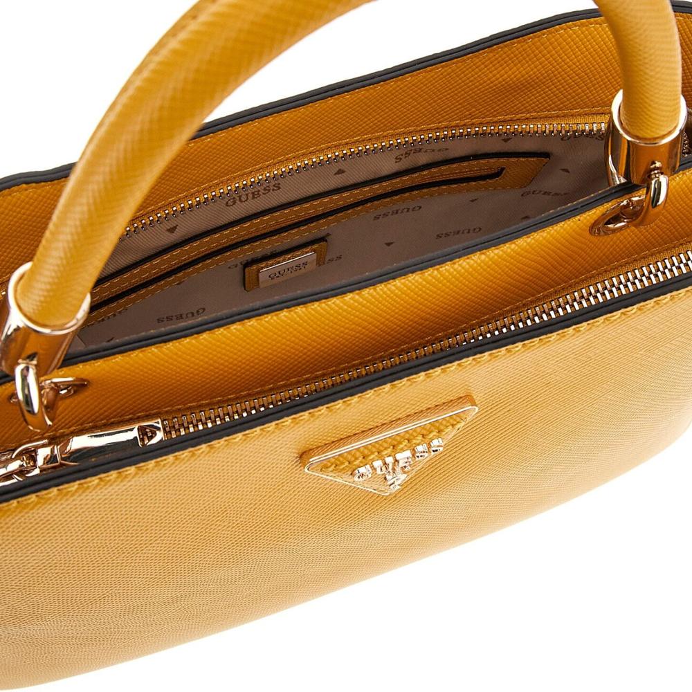 Sac à Main Jaune Femme Guess Gizele vue 3