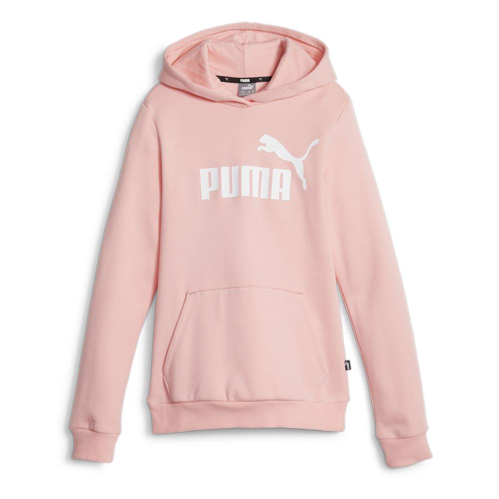Sweat à Capuche Rose Fille Puma Ess Logo pas cher