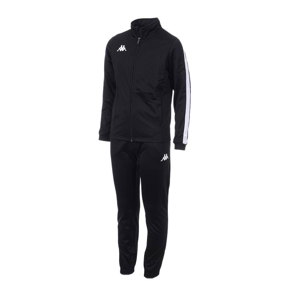 Ensemble de survêtement Noir Mixte Kappa Galcio pas cher