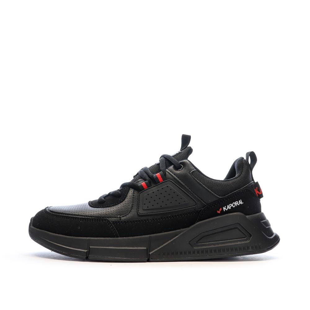 Baskets Noir Homme Kaporal Dolpi pas cher